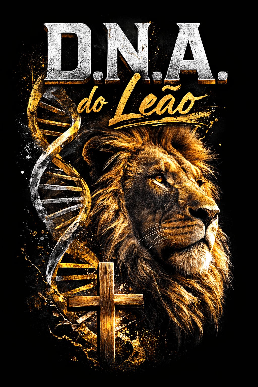 Logo da Célula Jovens e Adolescentes D.N.A do Leão